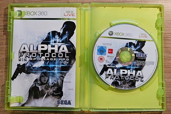Microsoft Spiele: Alpha Protocol – Gebraucht aus Winterthur von Men_in_black 2