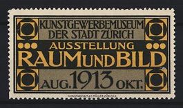 Reklamemarke Zürich, Ausstellung Raum u