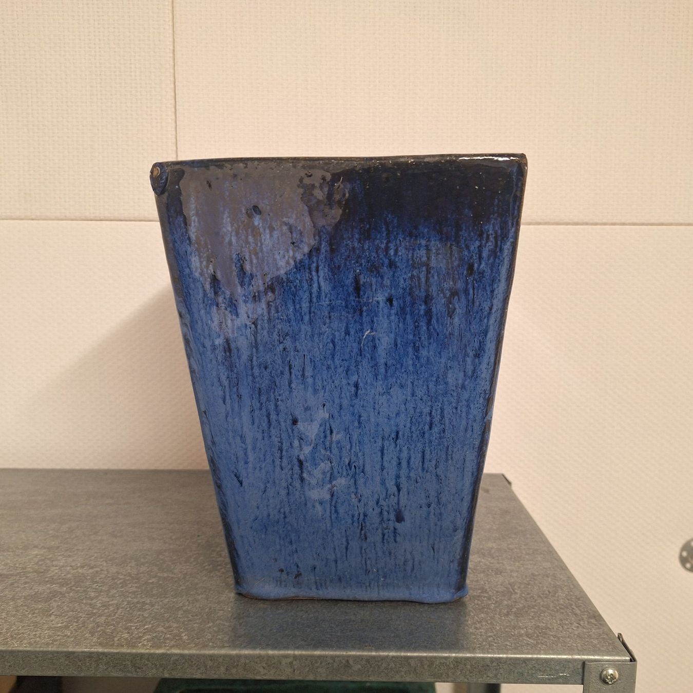 Vasi per fiori: Blumentopf; Übertopf; Keramiktopf, Topf blau – Usato da Spreitenbach venduto da misi.m