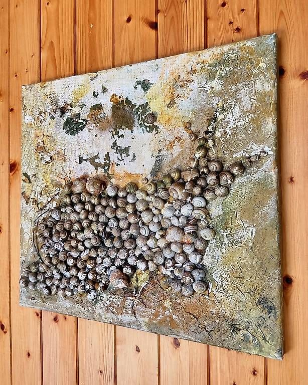 Dipinti: Autumns snail Abstract art  – Nuovo e nell'imballaggio originale da Termen venduto da tak_5fwx 1