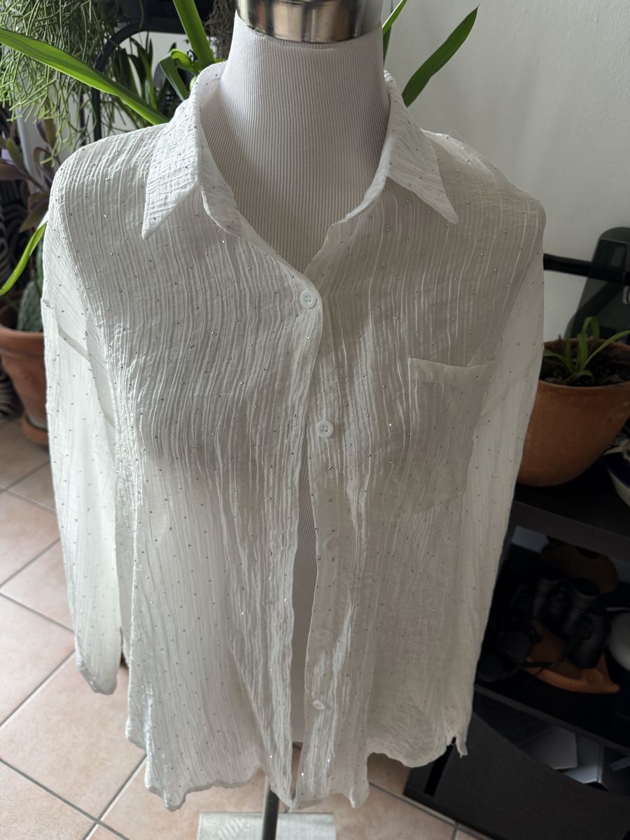 Camicette: Glitzernde und lurex Top TU  – Usato da Melide venduto da fashiono5 9