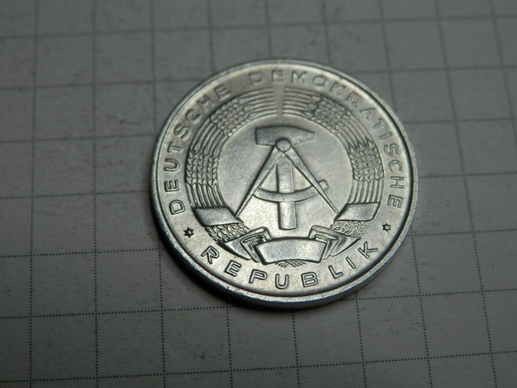 Tutti le monete: Deutschland - DDR 1 Pfennig, 1968 – Usato da Weiach venduto da weiach81 1