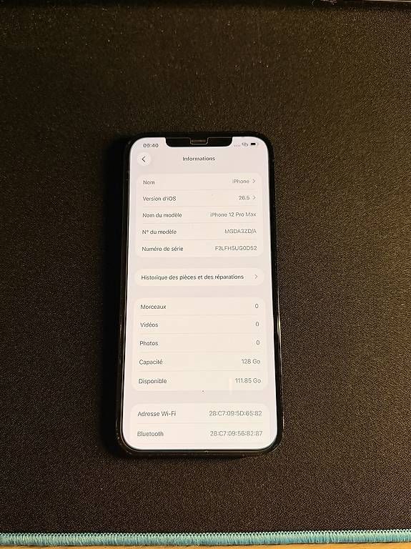 Apple Telefoni cellulari / Smartphones: Iphone 12 Pro max + Boite Original – Usato da Cournillens venduto da fab_hrd8 1