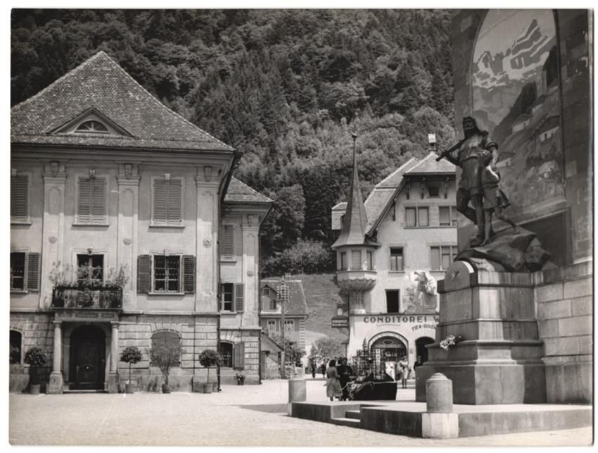 Fotografie & Manifesti: Fotografie Altdorf / Uri, Telldenkmal au – Usato da Berlin venduto da bartko-reher