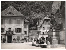 Fotografie Altdorf / Uri, Telldenkmal au