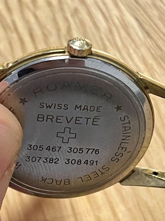 Roamer swiss clearance made brevete