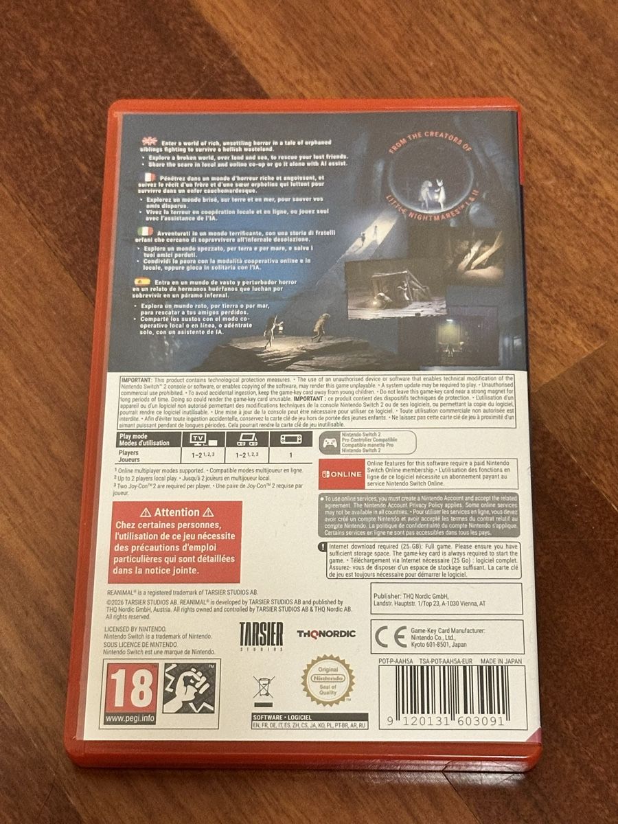 Nintendo Giochi: REANIMAL Nintendo Switch – Nuovo (secondo la descrizione) da Chiasso venduto da Nickopato 1