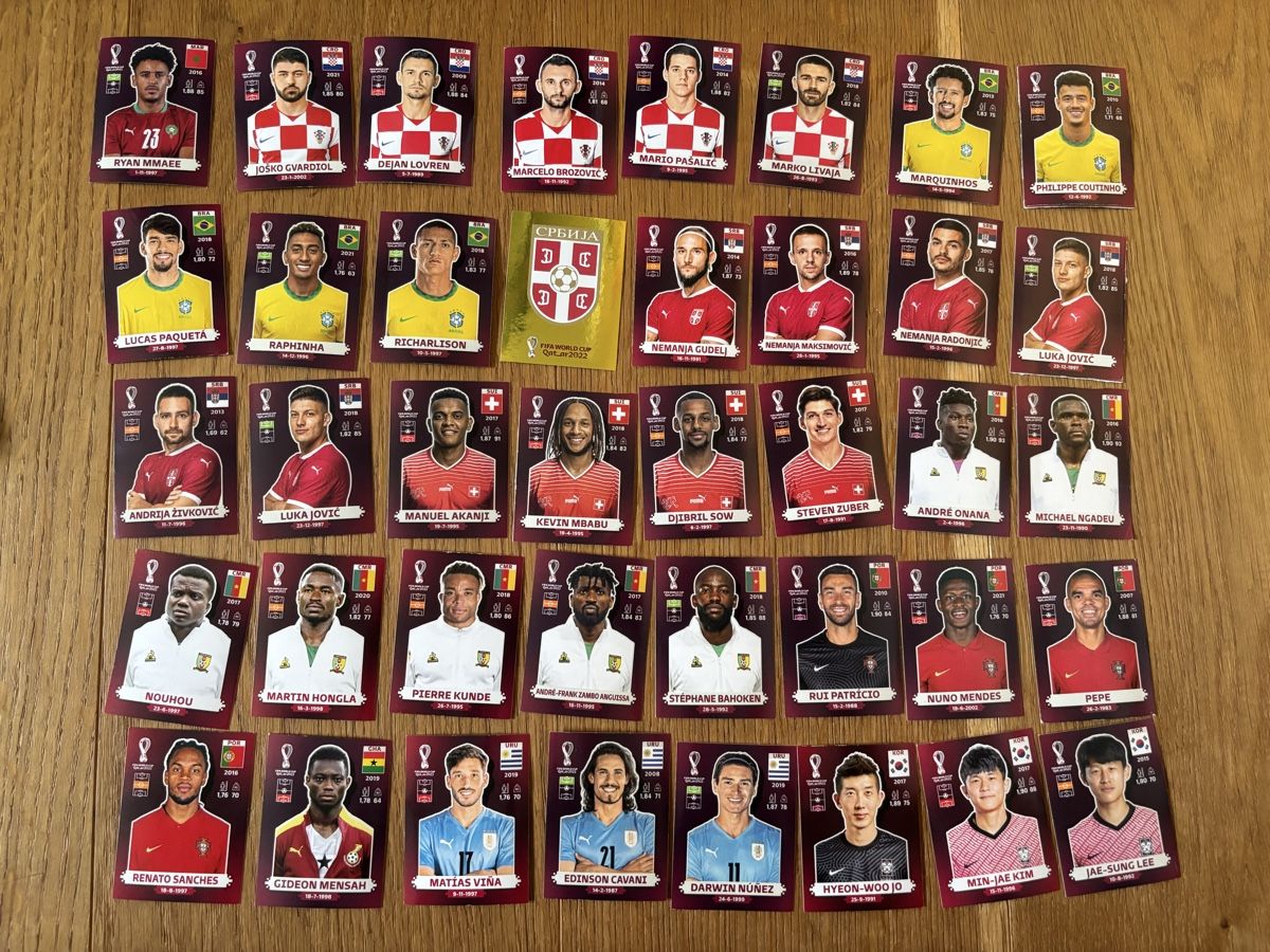 Panini Cartes à collectionner: WM 2022 Sticker Panini – D'occasion à Würenlos par Ashley24