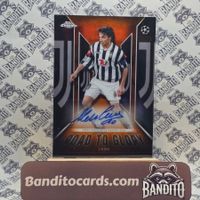 Topps Chrome Del Piero Auto /25 road to glory - Juventus