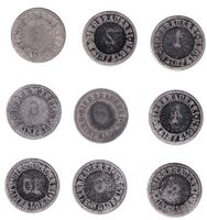 9 Jetons Bier Brauerei Bärlocher Weinfelden * Div. Nummern