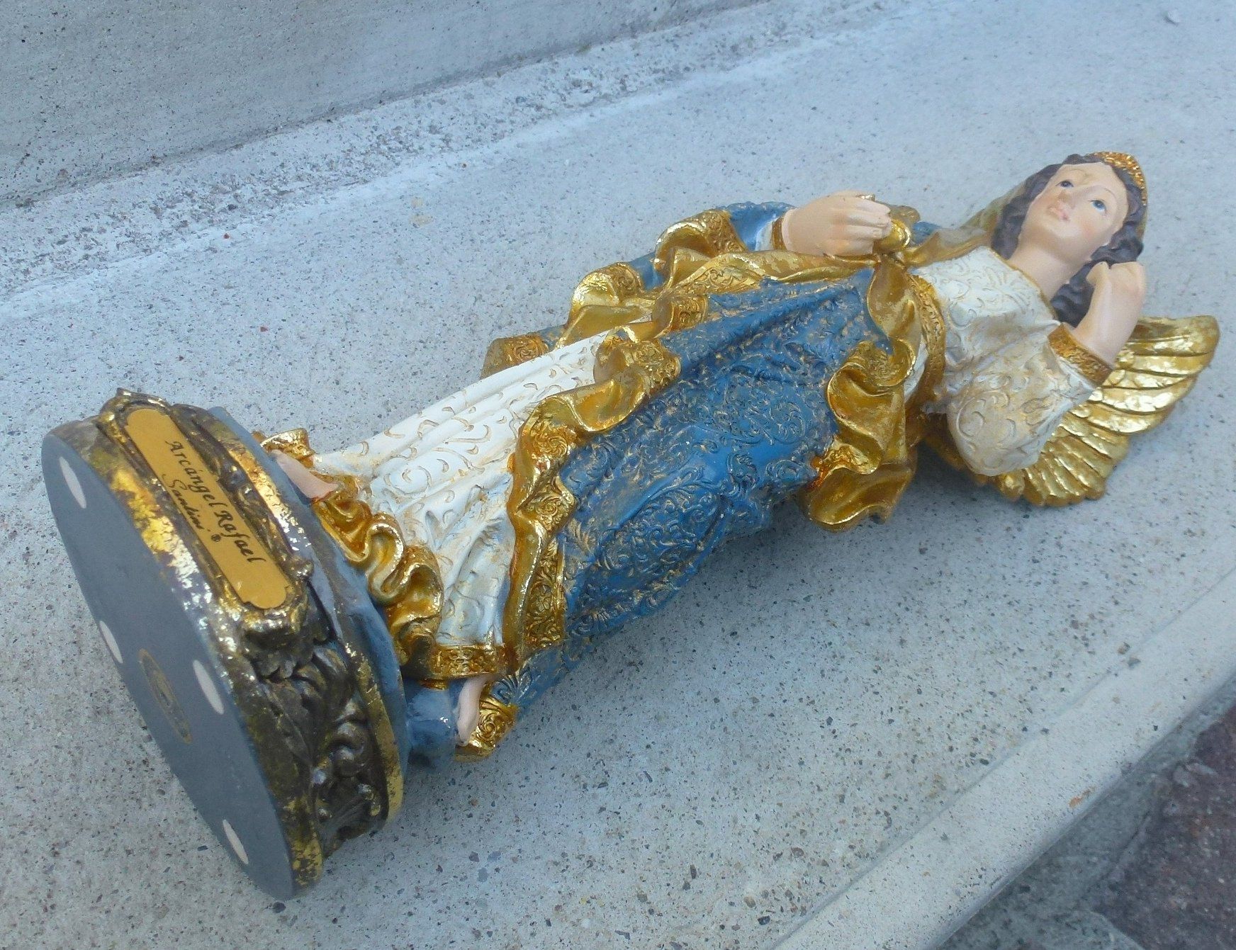 Statuette: ++ Wunderschöner Erzengel Rafael – Usato da Walkringen venduto da Casablanca777 2