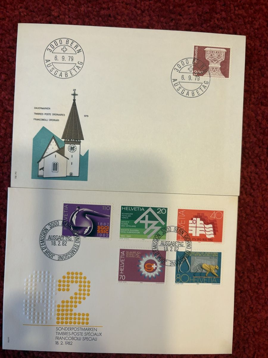 Tous les timbres: Briefmarke 2 – D'occasion à Murten par Tzaugg 1