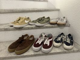 6 Paar Sneakers für Schuhgrösse 40 VANS, CONVERSE, Etc.