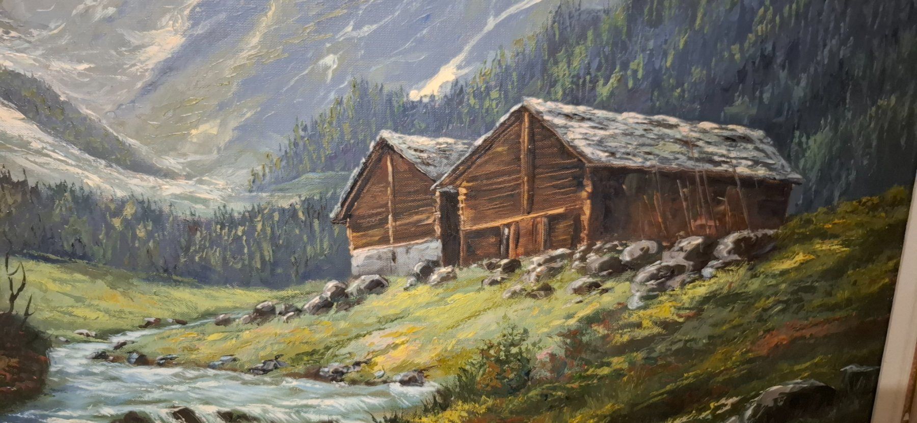 Gemälde: Tableau peinture à l huile – Gebraucht aus Champagne von Lamar0 2