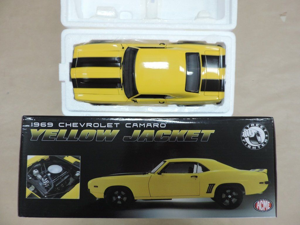 Chevrolet Modellini d'auto: 1969 Chevrolet Camaro ACME 1:18 – Nuovo e nell'imballaggio originale da Epautheyres venduto da LordSkull 3