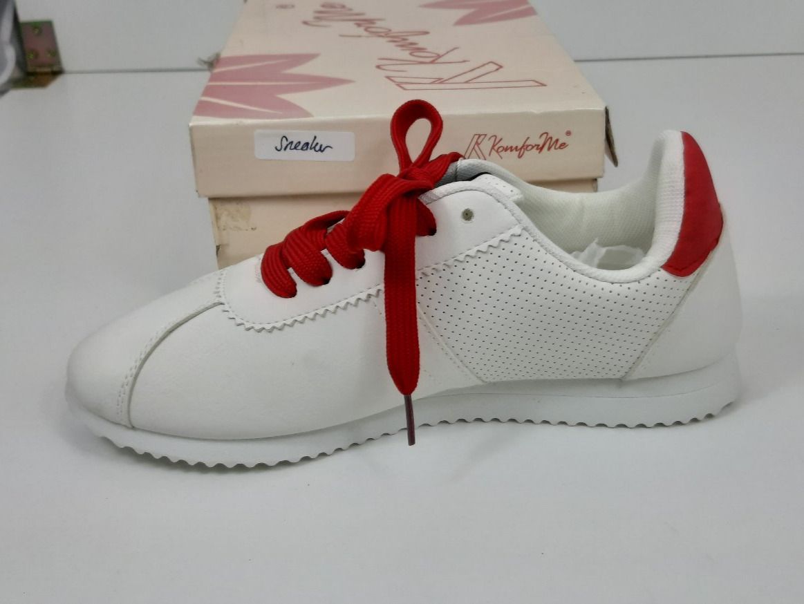 Scarpe da uomo: KomforMe white soft Sneaker rot Gr. 41 Lagerräumung – Nuovo e nell'imballaggio originale da Seuzach venduto da VT-Collections3 1