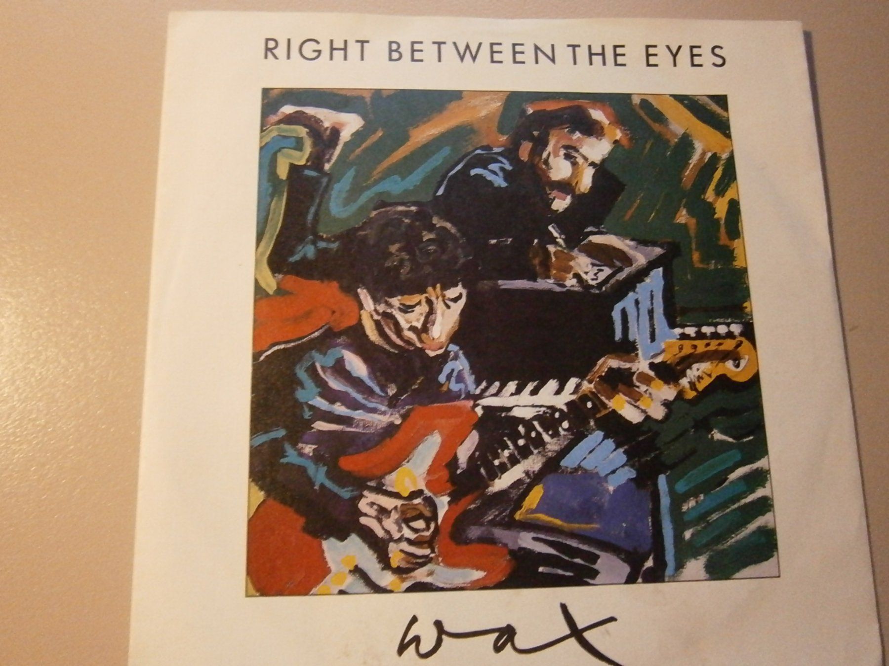 Schallplatten: Vinyl-Single WAX - Right Between The Eye – Gebraucht aus Langenthal von Modo39