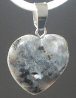 Halskette Y-511 – Herz – Larvikite – 20x20mm