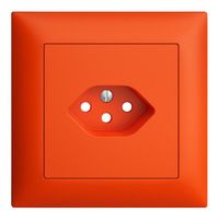 UP Frontset EDIZIOdue orange 88×88mm 1×T13, Feller