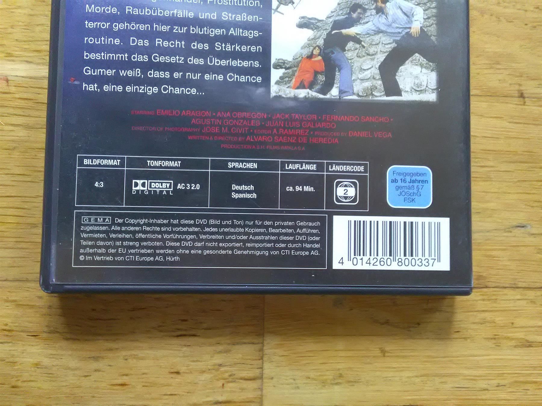 Alle DVDs: Police                                               ©'1987 – Neu und originalverpackt aus St. Gallen von elk2021 2