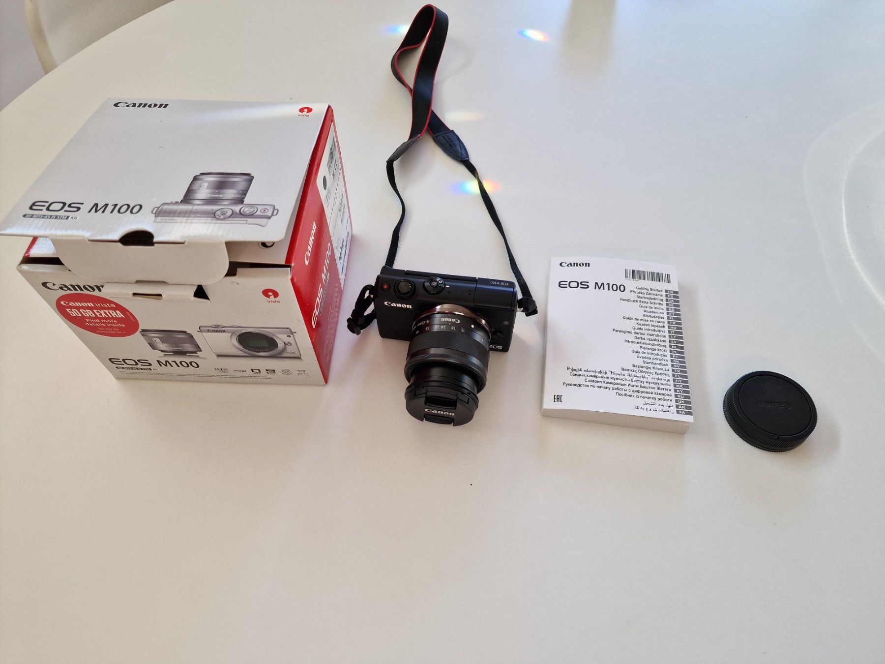 Canon Fotocamera: Canon EOS M100 mit EF-M 15-45mm Objektiv – Usato da Bremgarten AG venduto da Biit0 6