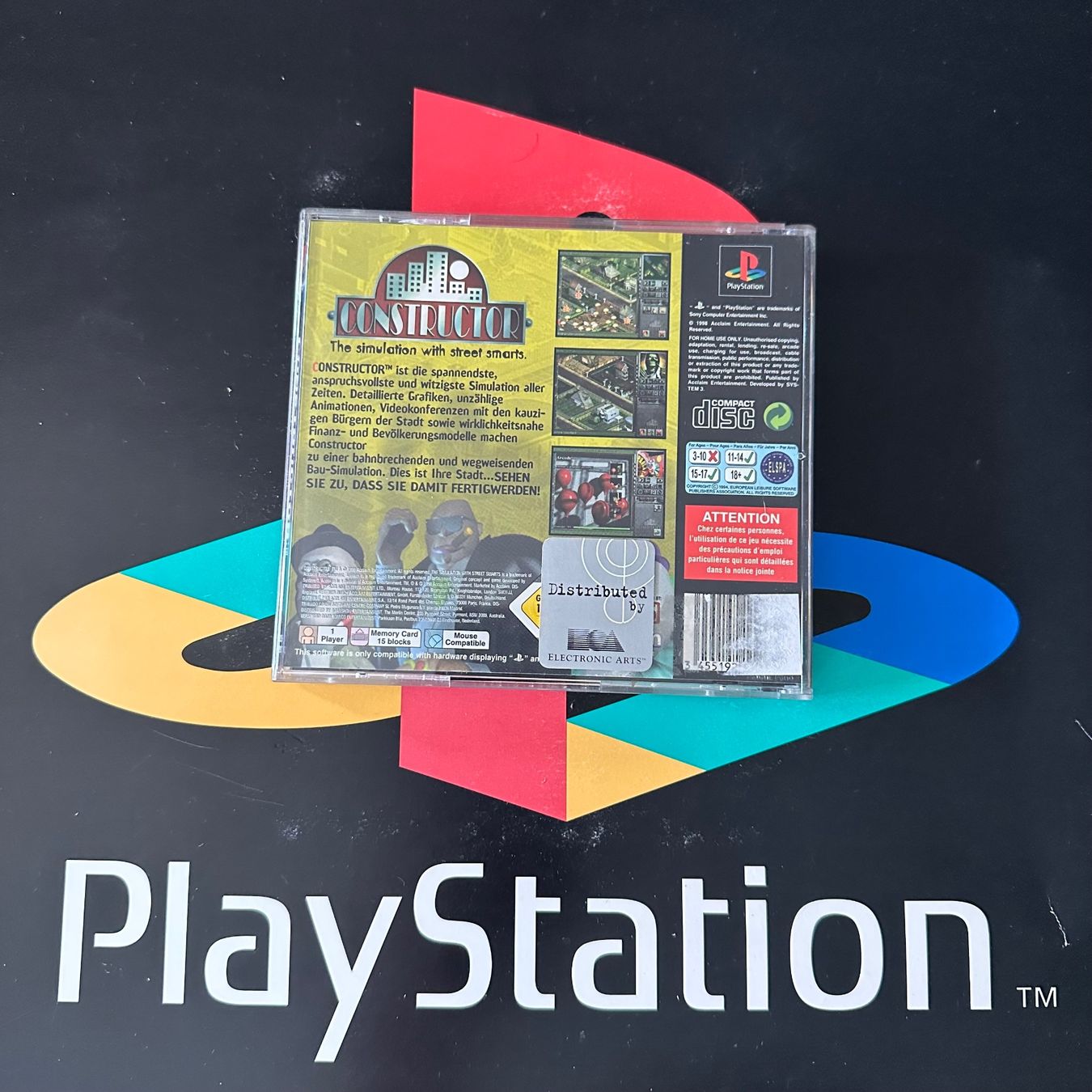 Sony Giochi: Constructor für Sony PlayStation PS1 – Usato da Kestenholz venduto da Mad18 1
