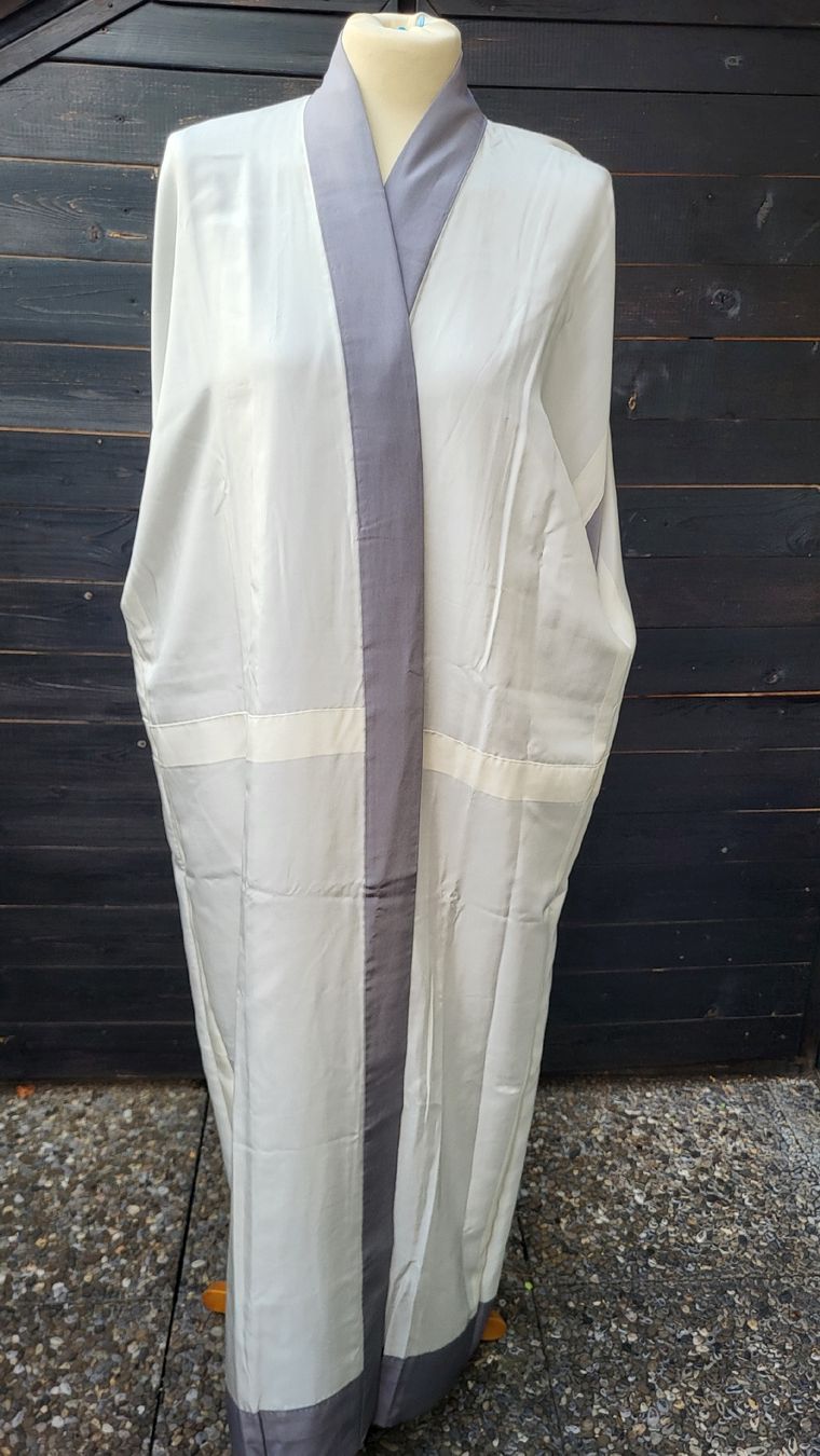 Internationale Kunst: Kimono en soie gris – Neu (gemäss Beschreibung) aus Fribourg von VictoriaShop7 6