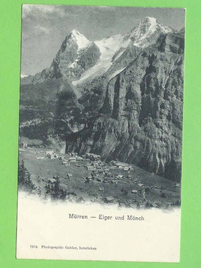 Cartes postales: Mürren, Eiger und Mönch – Neuf (Voir description) à Zürich par t24_de