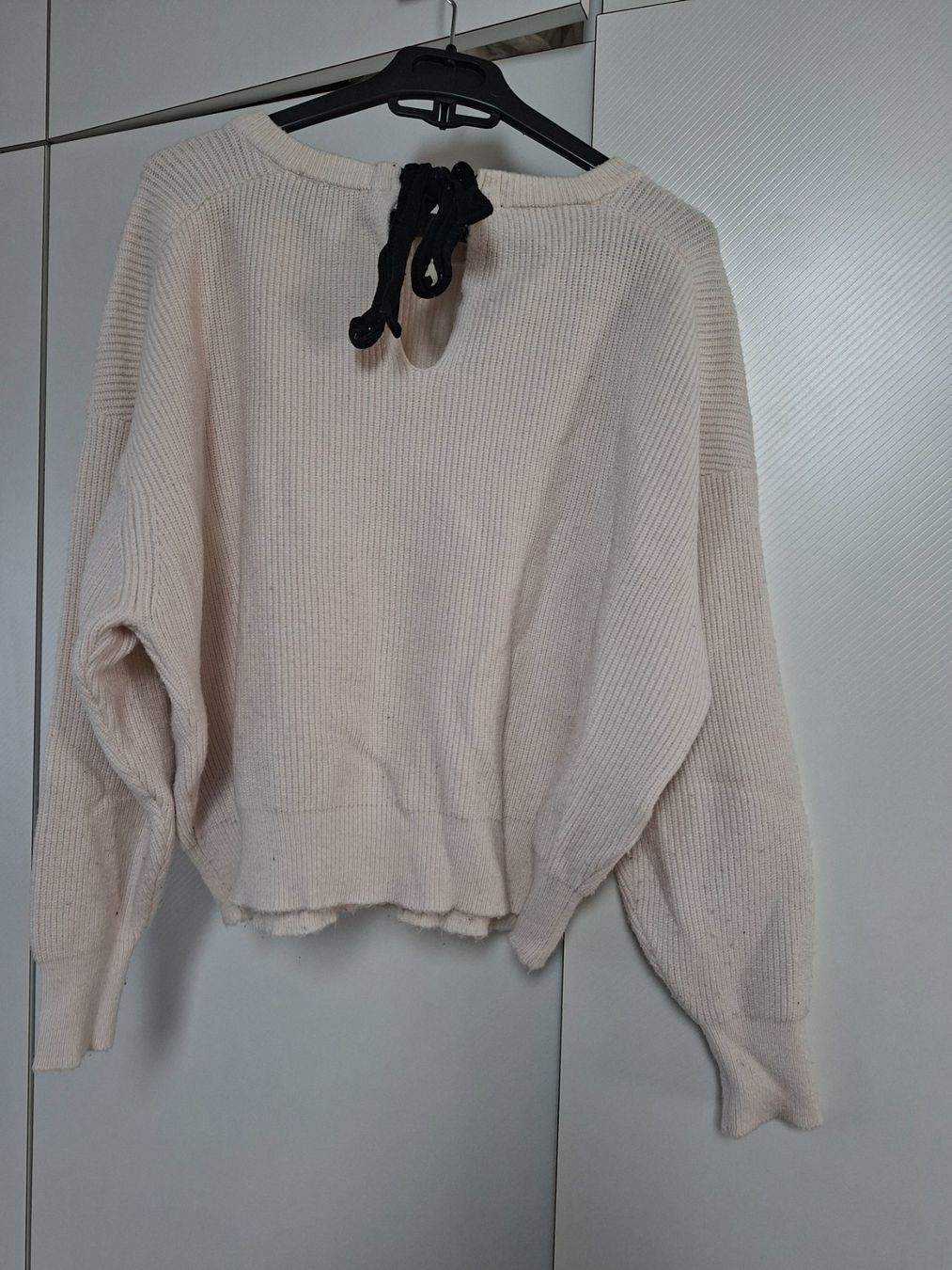Zara Maglioni & Felpe: Schöner Strickpullover, Farbe Beige, Grösse S - Herbst – Usato da Bäriswil BE venduto da Rezz 1