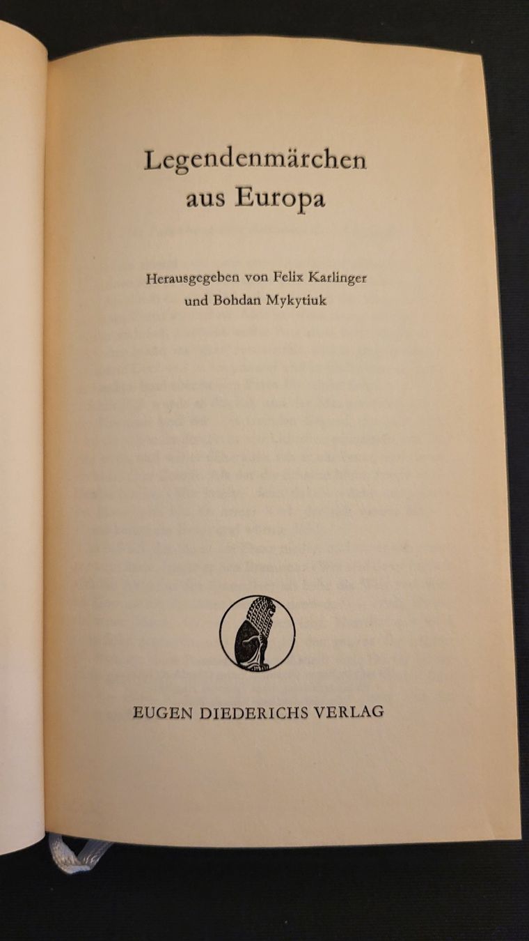 Livres: Buch LEGENDEN MÄRCHEN – D'occasion à Basel par spinne02 2