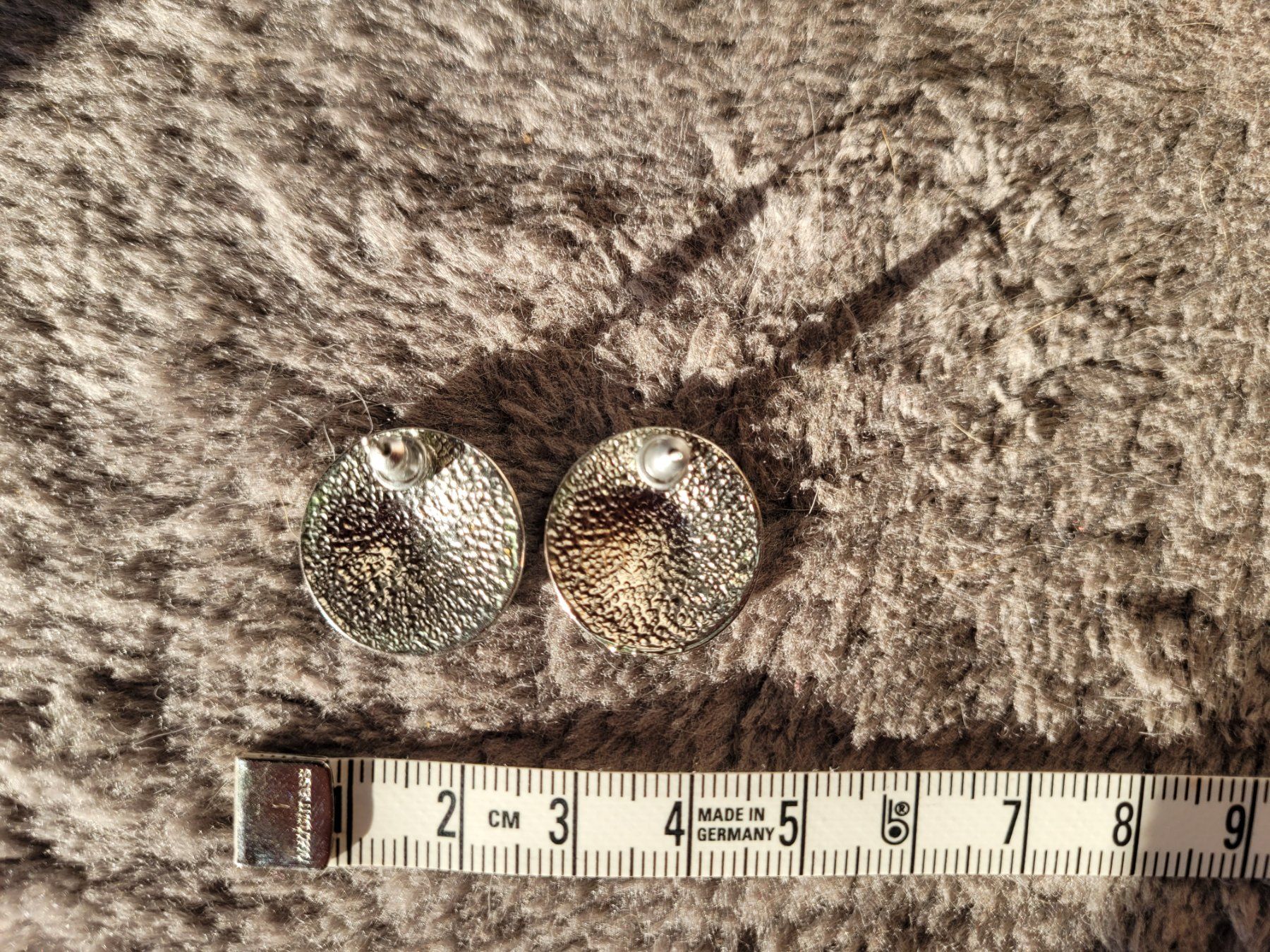 Orecchini pendenti & Orecchini a lobo: Silberfarbene Ohrstecker im Vintage Stil – Usato da Zollikofen venduto da WhiteCat 3