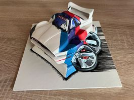 BMW M3 DTM MEISTER SPEED FREAKS TERRY ROSS ART SCULPTURE NEU