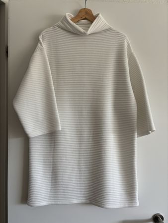 Zara weißes Kleid / Robe Blanche Zara – L