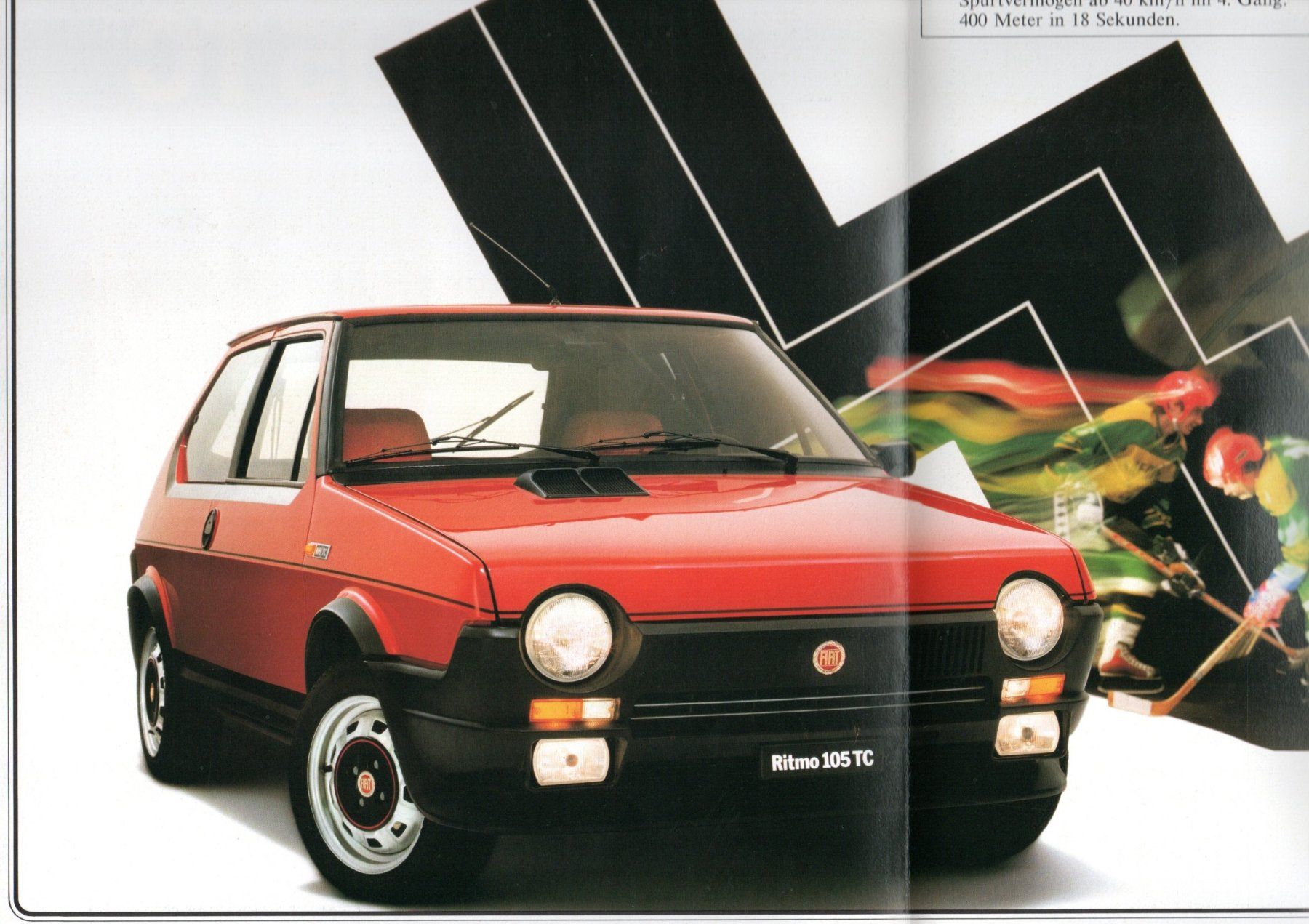 Fiat Autos: Fiat Ritmo 105 TC  - CH-Original Prospekt – Neu (gemäss Beschreibung) aus Malans GR von Chueche427