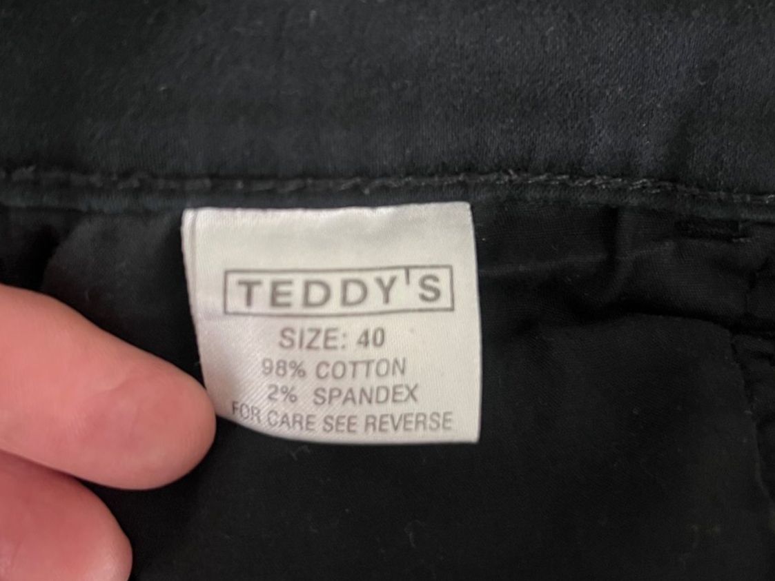 Hosen: Hose von Teddy's, schwarz, Grösse 40 – Gebraucht aus Kehrsatz von Louvitesse 4