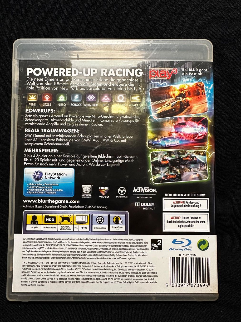 Giochi: Blur I PS3 I – Usato da Küssnacht am Rigi venduto da Bionicmax 2