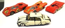 1:43 4 Modelle für Bastler Porsche Ferrari Jaguar