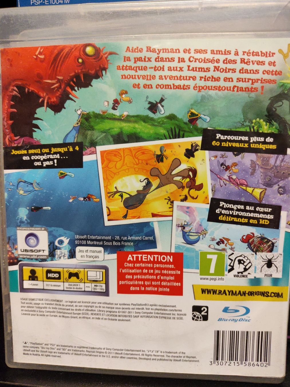 Sony Spiele: Jeu PS3 Rayman Origins  – Gebraucht aus fribourg von GameSpot 1