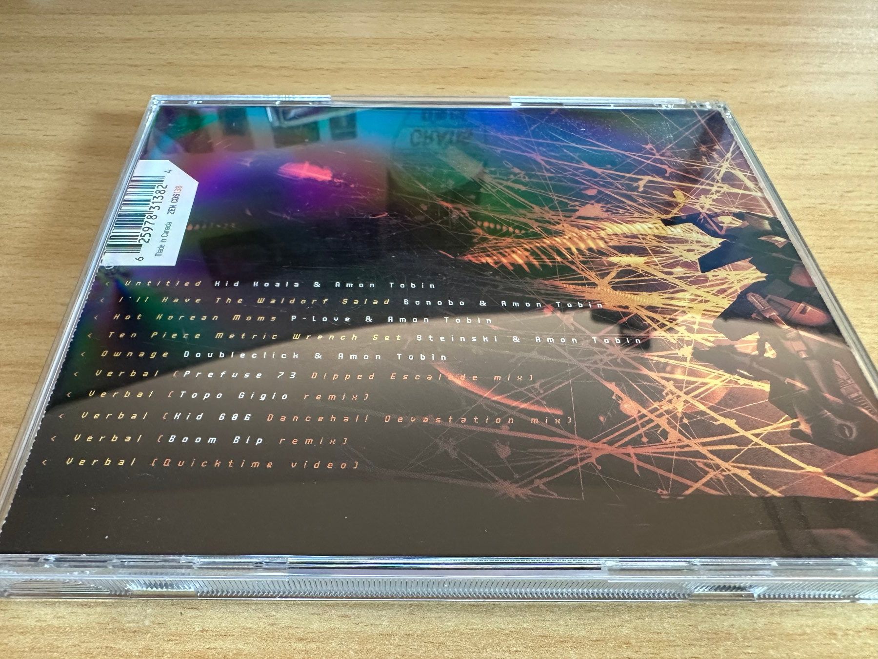 CD: Amon Tobin – Verbal Remixes & Collaborations – Usato da Rikon im Tösstal venduto da Alpenmutz 1