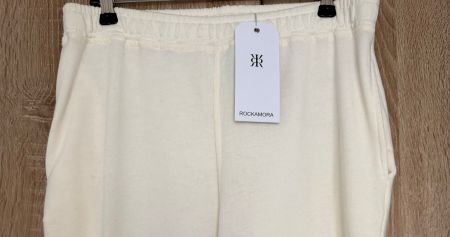 Rockamora Trainer Hose Jogging Hose offwhite Grösse L
