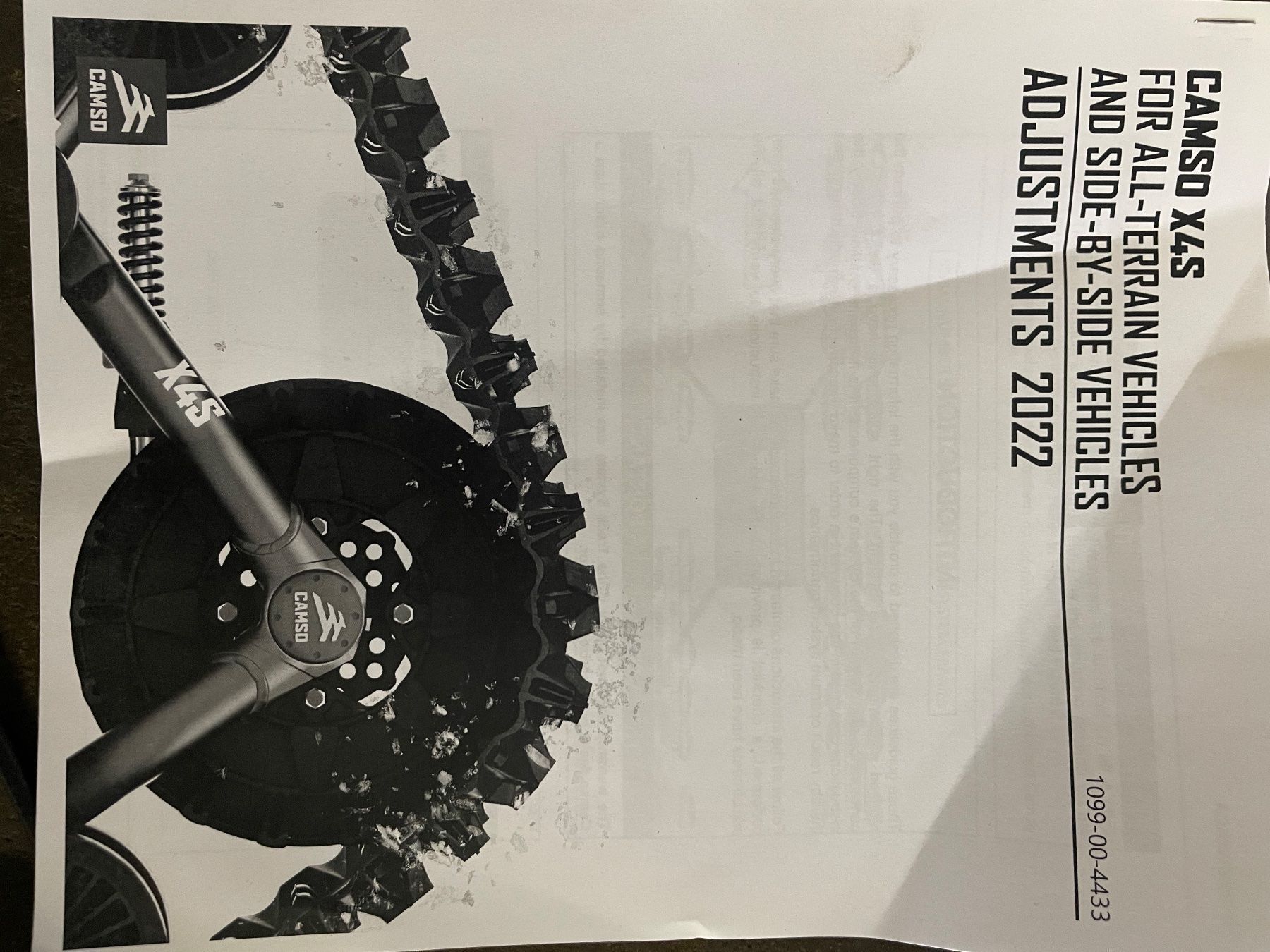 ATV / Quad: Raupensatz Camso X4S Modell 2025 – Nuovo (secondo la descrizione) da Unteriberg venduto da Drummer86 3