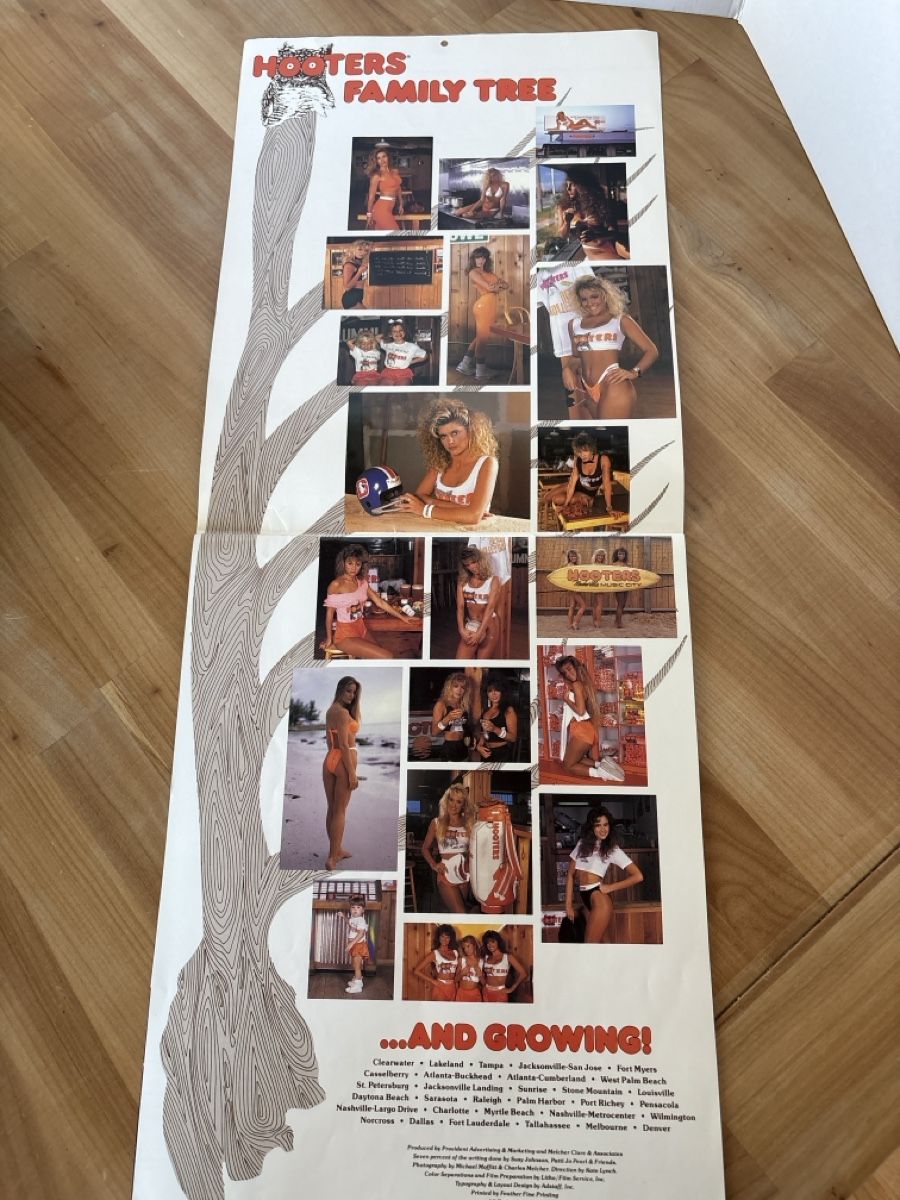 Kalender: Hooters Kalender von 1990 – Gebraucht aus Rümlang von euqinom16 1