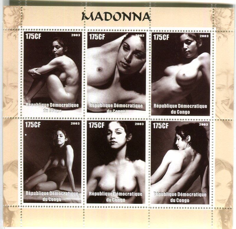 Tutti i francobolli: Block "Madonna". Kongo – Nuovo e nell'imballaggio originale da Basel venduto da Butsch5