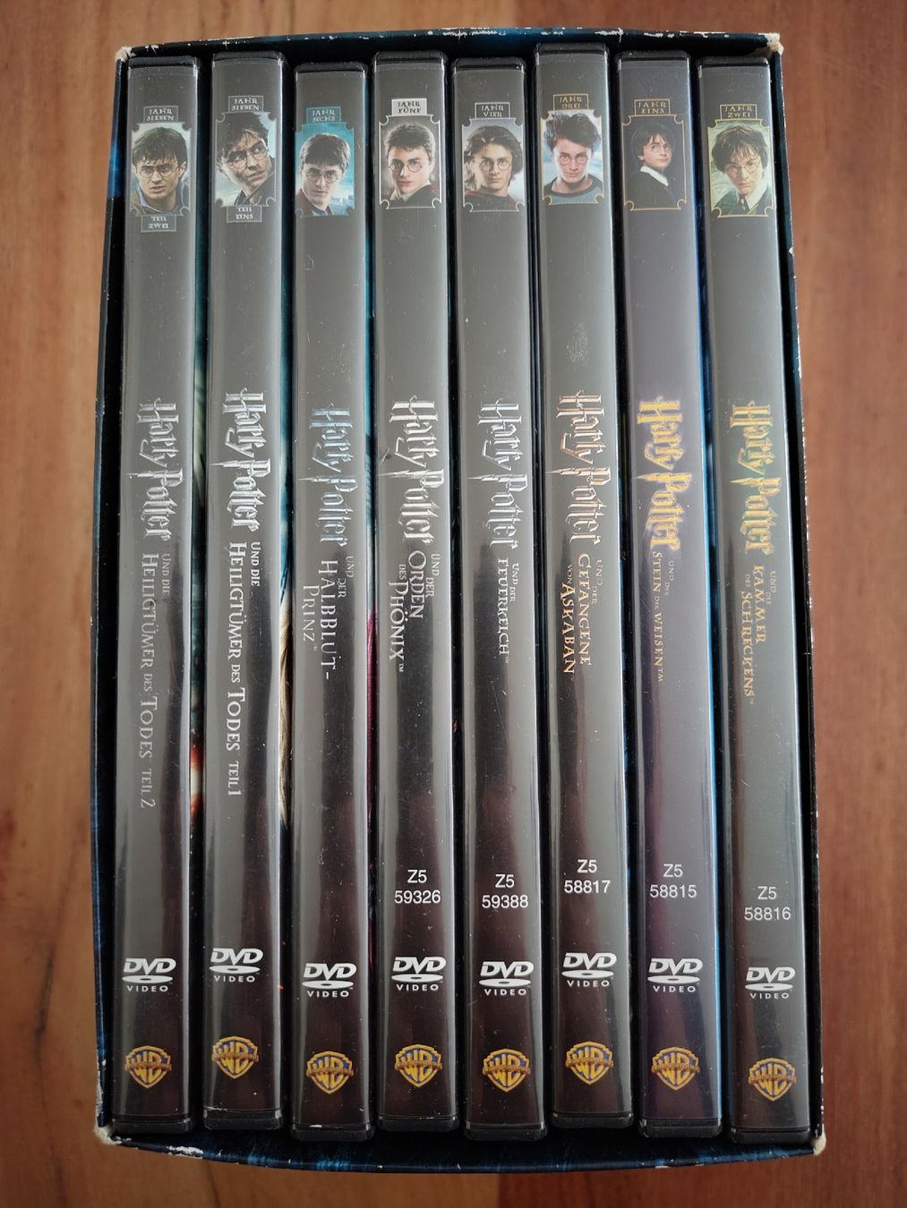 Tutti i DVDs: ALLE Filme "Harry Potter" – Usato da Bern venduto da mwa_xj5p 1