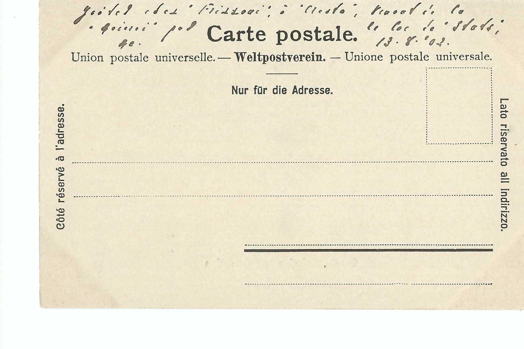Cartes postales: Cresta Celerina Samaden 1903 – D'occasion à Thun par 44wart 1