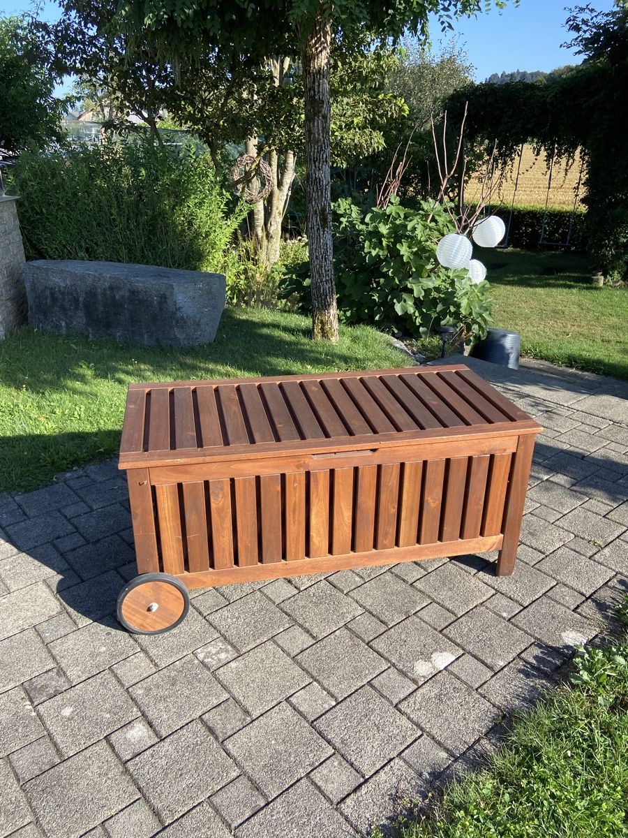 Auflagenboxen: Akazien Kissenbox – Gebraucht aus Schötz von Willibandi 3