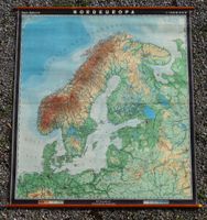 XL Schulwandkarte "Nordeuropa"