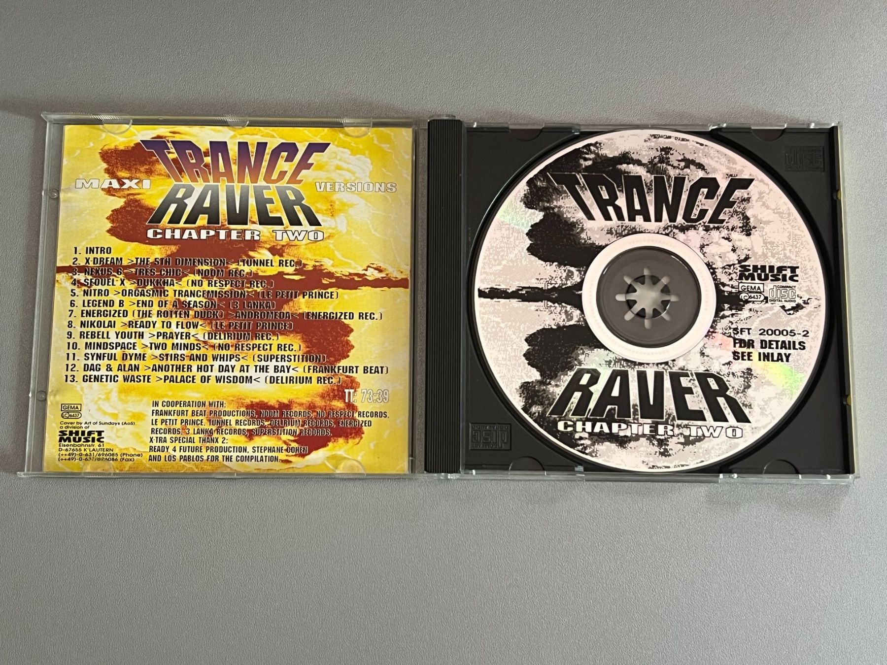 CDs: Trance Raver Chapter Two (CD) 1994 – Gebraucht aus Rivera von poweradem05 2