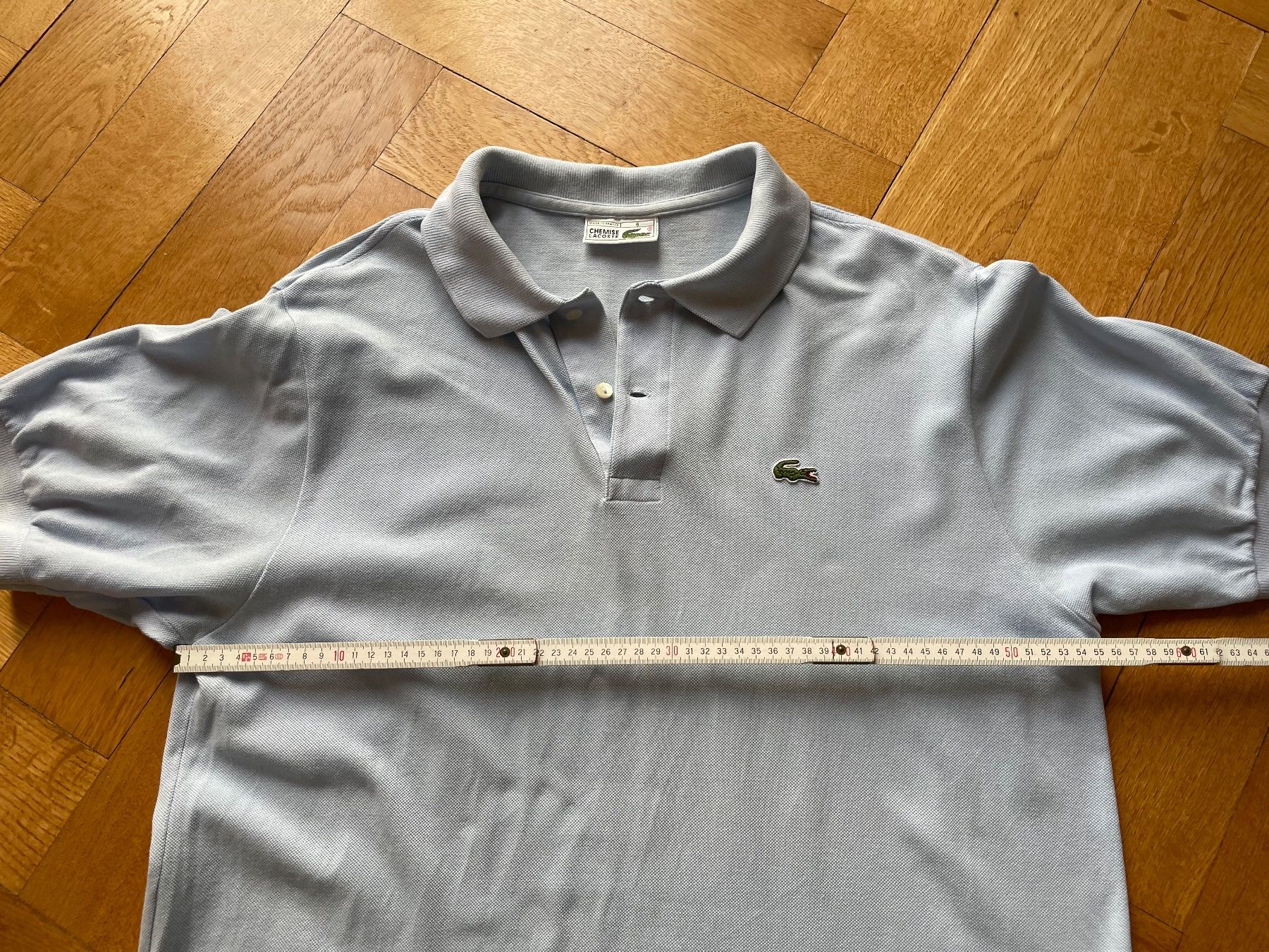 Lacoste Magliette Polo: Polo Lacoste taille 6, bleu ciel – Usato da Lausanne venduto da Elpi2014 5