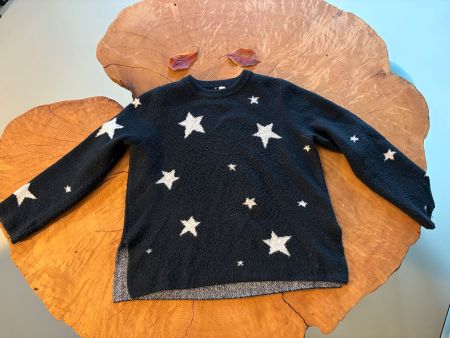 Pull H&M étoiles M | Sterne-Pullover Damen